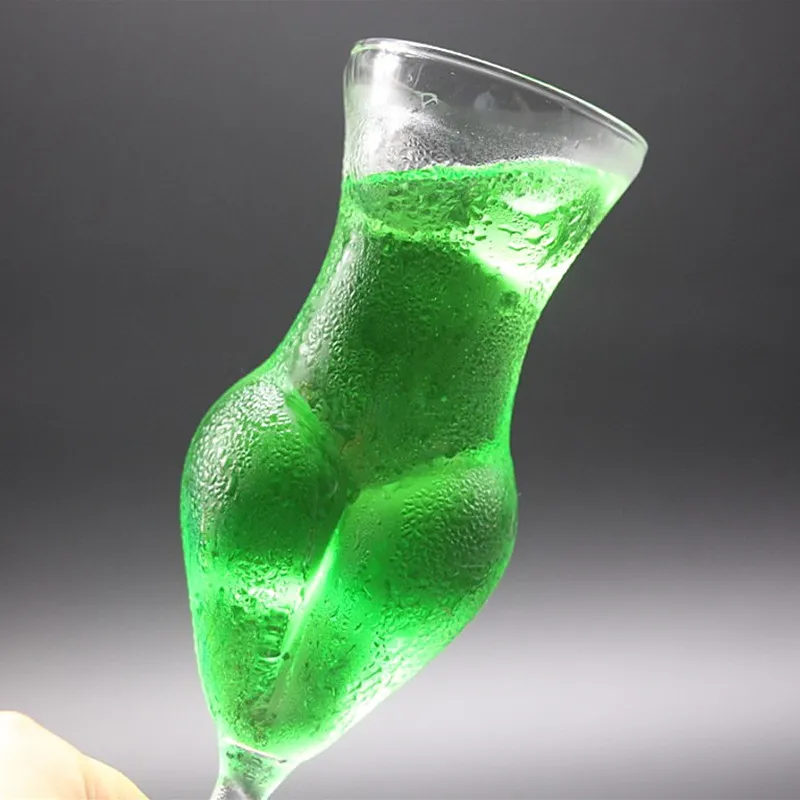 Креативные прозрачные красные бокалы для вина, сексуальные 3D женские хрустальные бокалы для виски, бокалы для пива, вечерние бокалы для бара, Коктейльные бокалы для шампанского