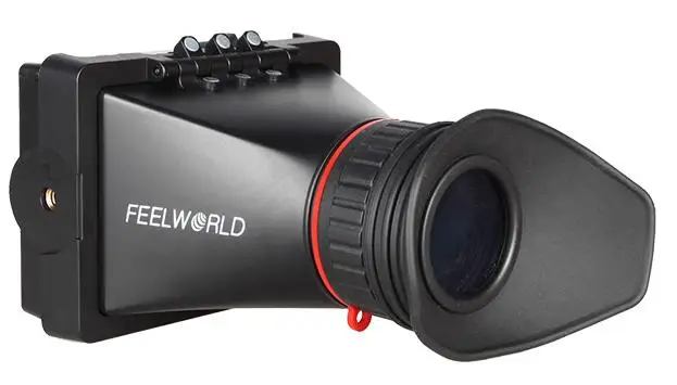 FEELWORLD E350 3," EVF HDMI Электронный видоискатель 3,5" HD 800x480 ЖК-дисплей лупа для DSLR камеры