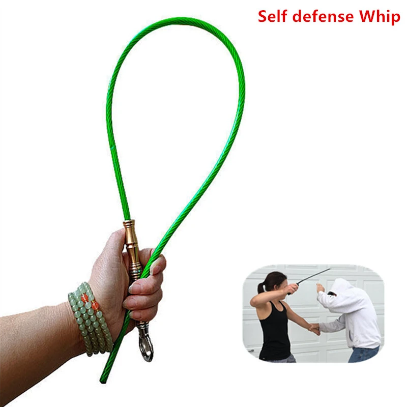 Brass Handle Self Defense Multipurpose Whip Car Emergency Tool