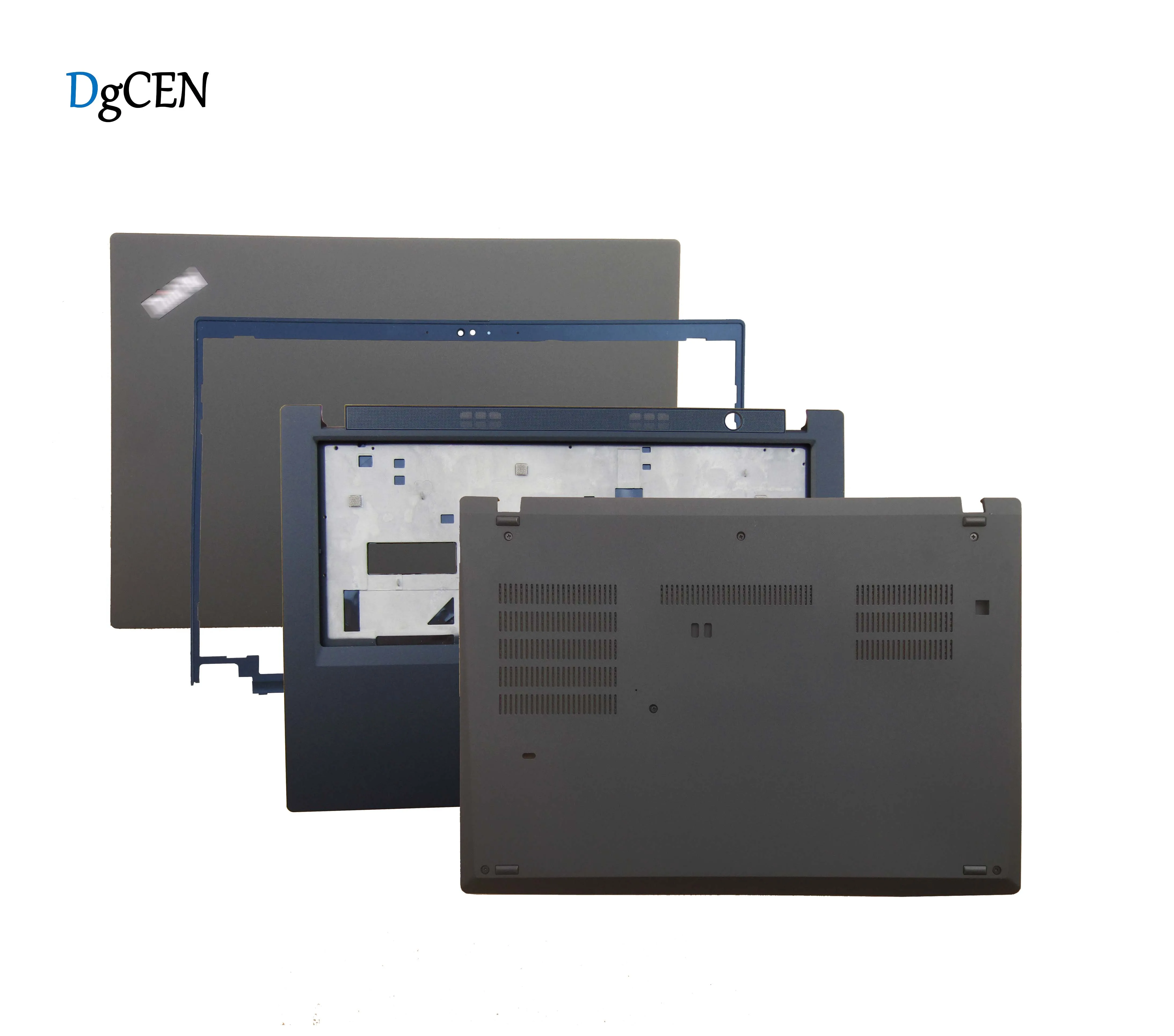 Novo original para lenovo t490 lcd tampa traseira/palmrest/base inferior inferior caso d capa escudo 02hk965 02hk958 01yn936