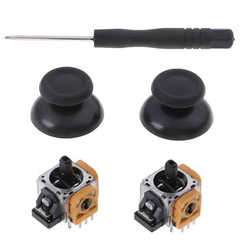 

3D Analog Joystick Sensor Module Potentiometer & Thumb Stick for Sony PlayStation 4 PS4 Pro Slim Controller Repair Part 5pcs/Set
