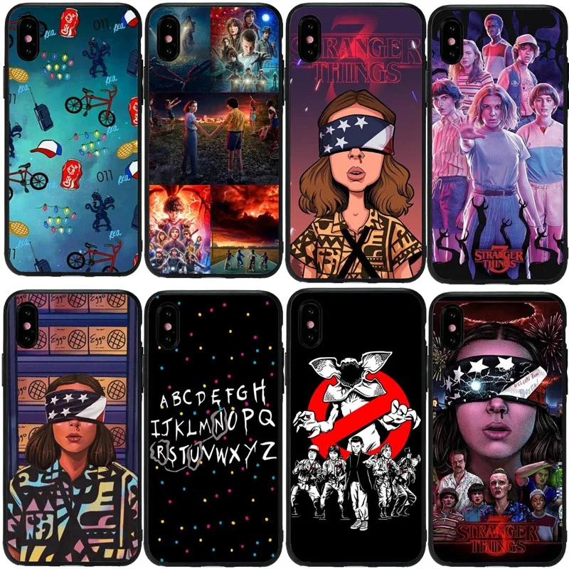 Для iphone 11 11Pro 6 7 8 чехол ТВ странные вещи Мягкий силиконовый чехол для телефона iphone X XS Max XR 7Plus 8Plus 6SPlus 5s SE