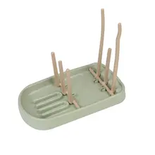 Детская Съемная сушилка для бутылочек для кормления детская сушилка для бутылочек Чистящая подставка для кормления полка для сосок сушка для бутылочек