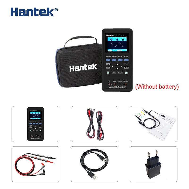 Цифровой мультиметр Hantek 2C42 2C72 2D42 2D72 тестер осциллограф генератор сигналов 3 в 1