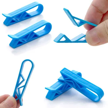 

10PCS Creative Slip-Proof Clip Useful Home Organizer Holder Clips Multipurpose PP Baggy Rack Retaining Clamp Kitchen Storage