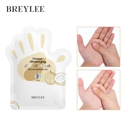 BREYLEE Coconut Scrub Hand Mask Gentle Exfoliation Dead Skin Dull Wrinkles And Moisturizing Improve Dry And Rough Hand Skin