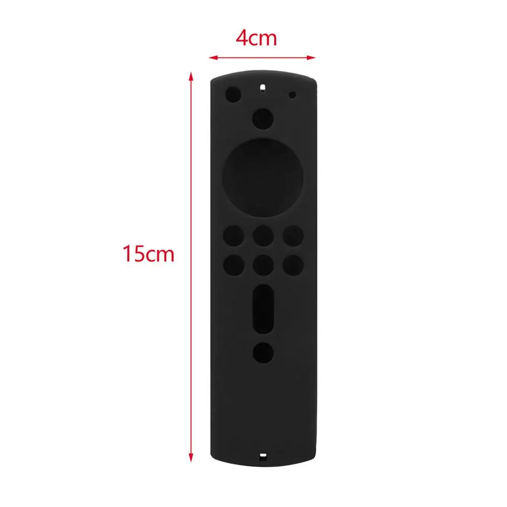 Для Amazon Fire tv Stick 4K tv Stick дистанционный силиконовый чехол Защитный чехол для кожи 5,6 дюйма Чехол для пульта дистанционного управления s#927