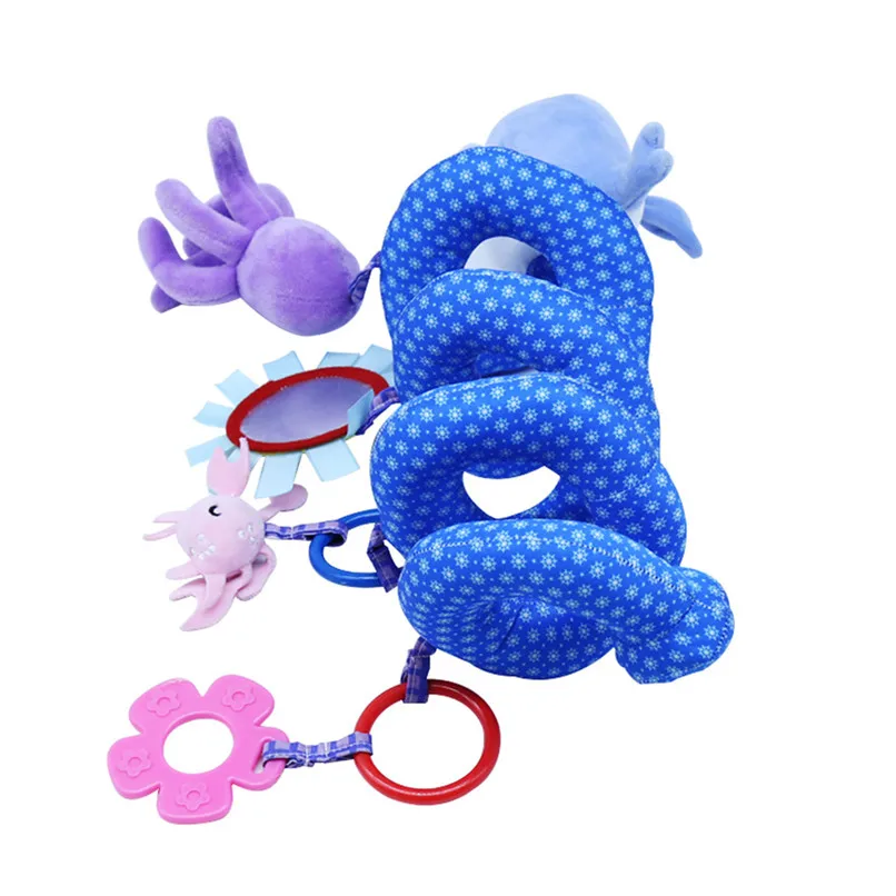 Kawaii Baby Infant плюшевая погремушка, висячий колокольчик, милые животные, висячий колокольчик, коляска, игрушки, тележка, сиденье, куклы для ребенка#30N27