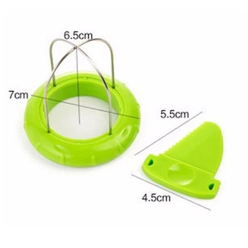 

New 2 in 1 Multifunctional Creative Mini Fruit Kiwi Cutter Peeler Kitchen Gadget Kiwi Peeling Tool