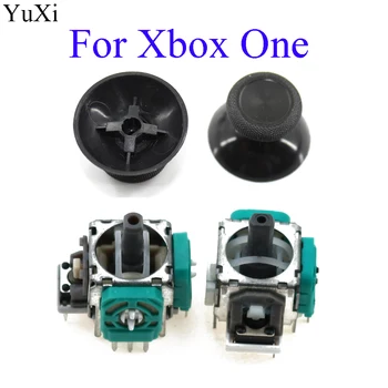 

YuXi 2 sets 3D Analog Joystick Thumbsticks Grip Cap Replacement Parts for XBOX ONE Gamepad Controller