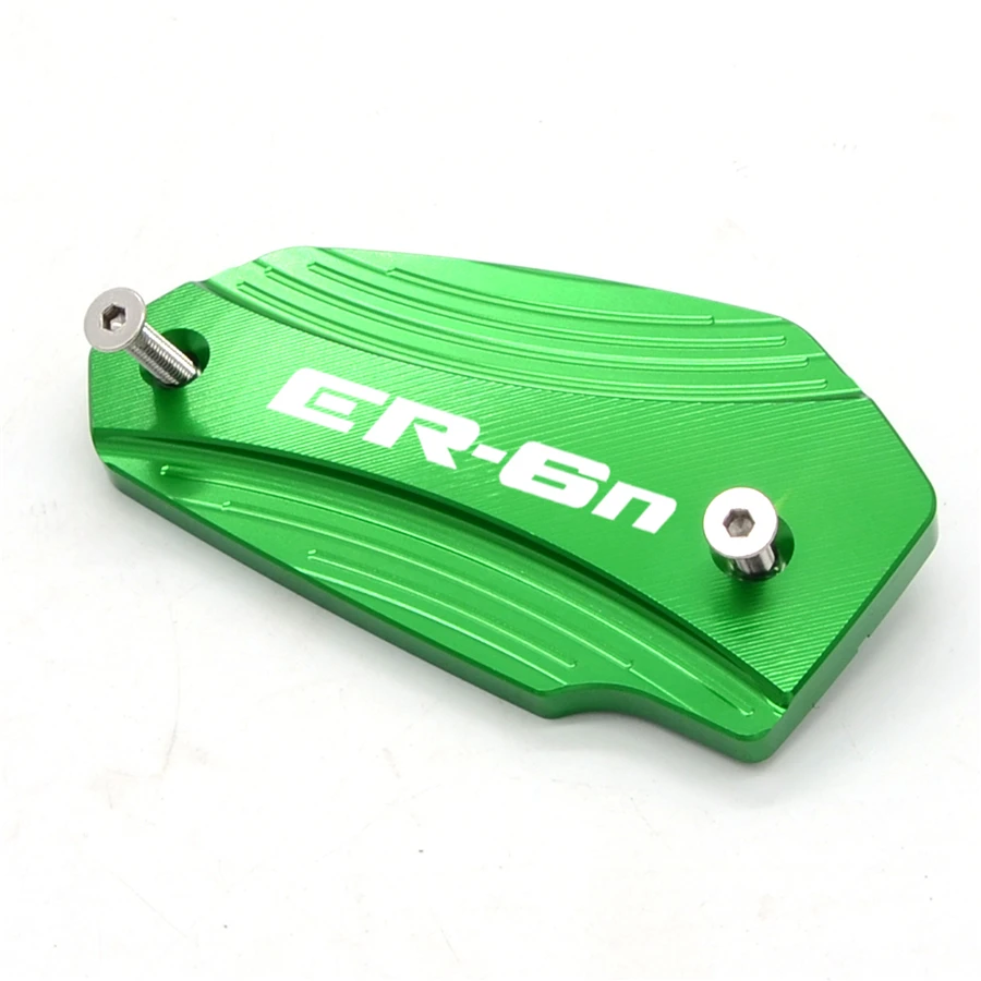 2017 Новый логотип мотоцикла CNC передний тормозной резервуар Крышка для Kawasaki ER6N ER-6N
