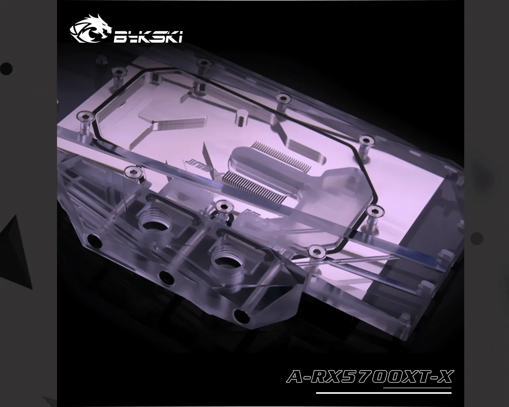 Bykski A-RX5700XT-X полное покрытие видеокарты блок водяного охлаждения, для AMD Founder Edition Radeon RX 5700 XT/RX 5700