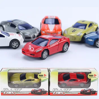 

1:43 Diecast Toy Car Vehicle Alloy Pull Back Simulation Model Sports Car Pocket Gift Oyuncak Araba kids Toys For Children
