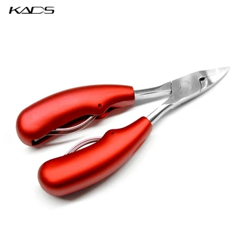 

KADS New Arrival 1pc Nail Art Red Large Size Scissors Stainless Steel Nail Manicure Tools for Dead Skin Remover