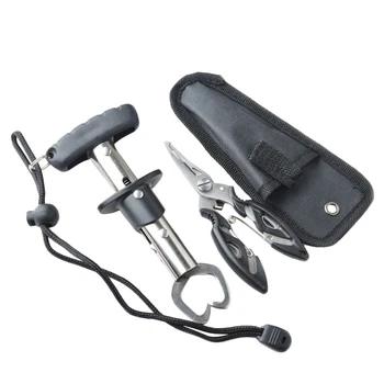 

Stainless Steel Fishing Grip Set Control Fish Gripper Multi-Purpose Fishing Pliers