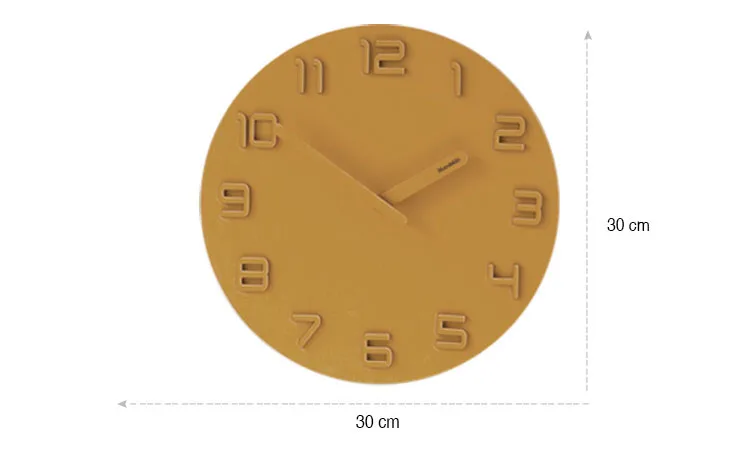Nordic Luxury Wooden Wall Clock Simple Modern Design 3D Decoration for Living Room Wall Watch Unique Wood Clock for Home Decor