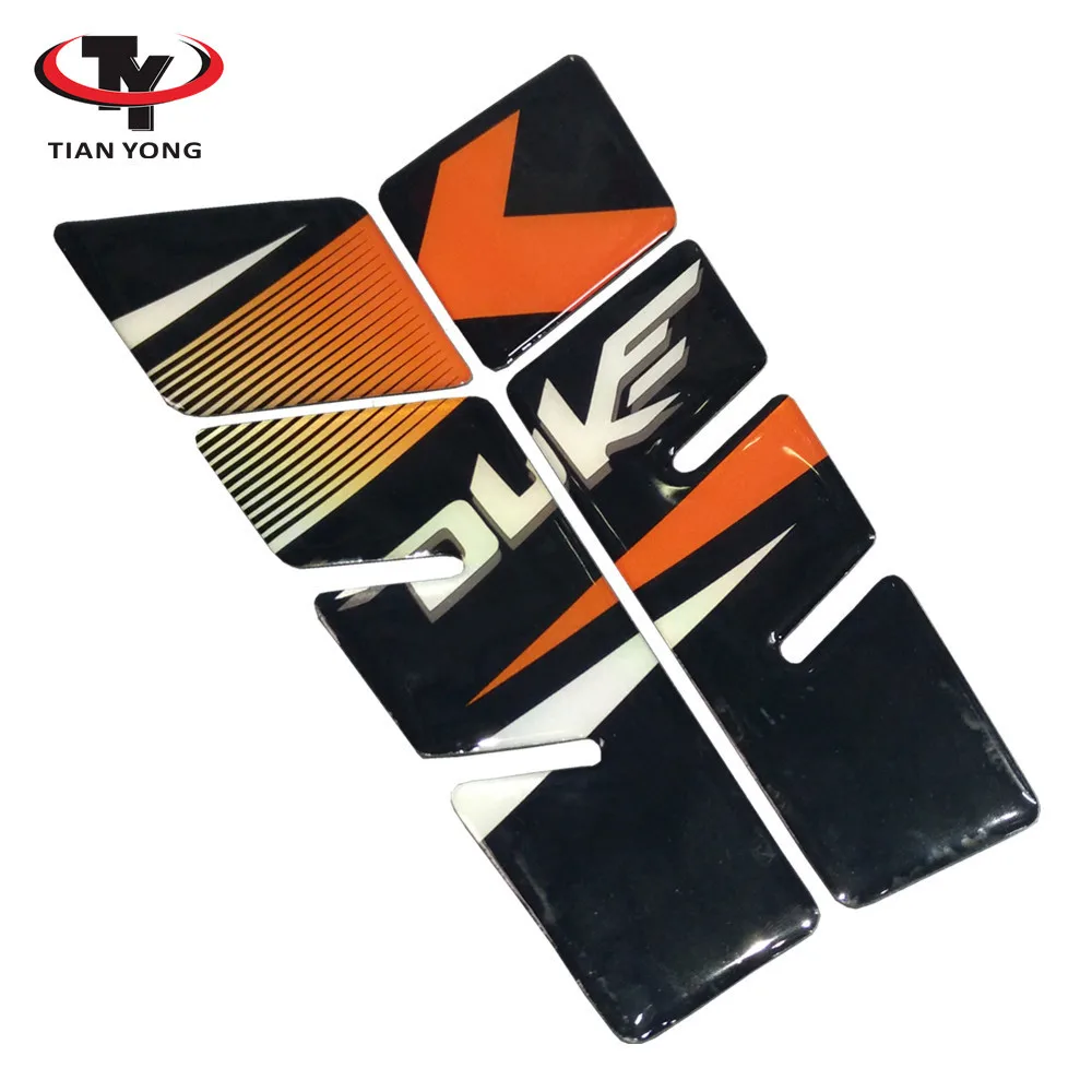Мотоцикл 3D смолы наклейка модификации для KTM 200 250 390 1190 DUKE 1190 990 1290 790 супер ADVENTUER топливный бак