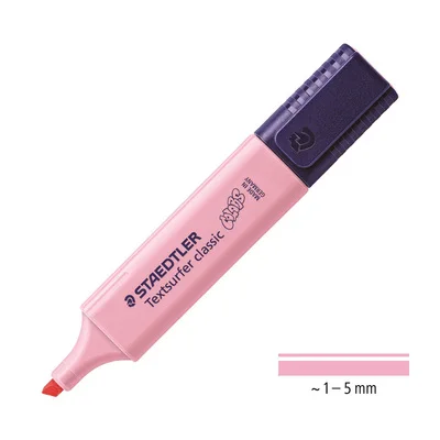 210 yanzhi red 1 шт. STAEDTLER маркер косой маркер ручка дети граффити пуля журнал маркер ручка для заметок канцелярские принадлежности для студентов - Цвет: 210 yanzhi red