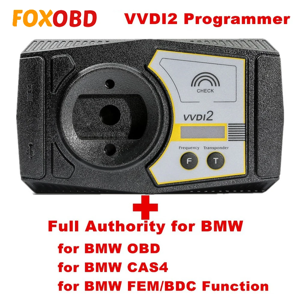 100% Оригинальный Xhorse VVDI2 Prog для BMW версии с базовым + OBD CAS4 FEM/BDC функция |