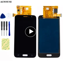 Для samsung Galaxy J1 ЖК-экран J120 sm-j120f lcd J120M J120H/DS ЖК-дисплей Панель кодирующий преобразователь сенсорного экрана в сборе