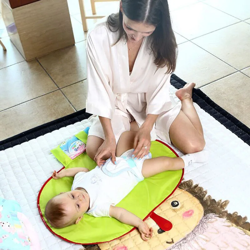Waterproof Baby Cushion Changing Mat Travel Table Sheet Portable Diaper Pad 70*50cm | Дом и сад
