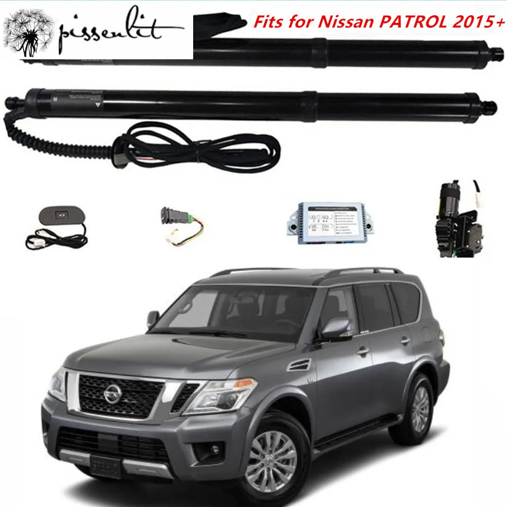 Насадка для Nissan PATROL Car Caccessorie Интеллектуальная электрическая задняя дверь модифицированный багажник поддержка стержня хвост подъема задняя дверь переключатель