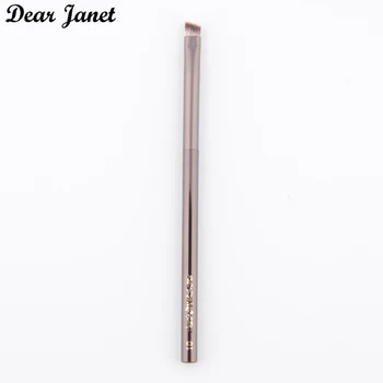 

1 piece Angled Eyebrow Makeup brushes Eye brow Make up brush eyeliner detail contour Cosmetic tool metal handle H#10