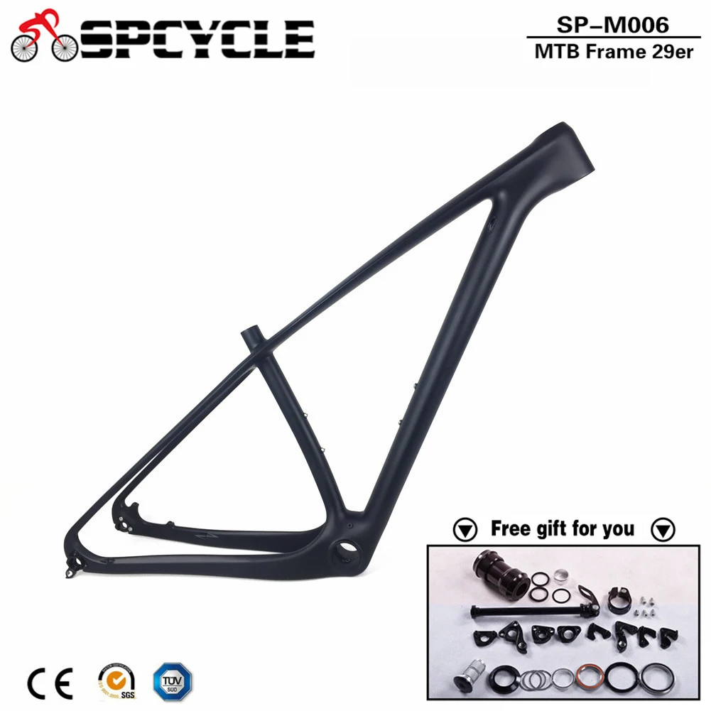 Top Spcycle 29er T1000 Carbon MTB Frame Ultralight 29er Mountain Bike Carbon Frame Compatible with 142*12mm Thru Axle And 135*9mm QR 0 Top Spcycle 29er T1000 Carbon MTB Frame Ultralight 29er Mountain Bike Carbon Frame Compatible with 142*12mm Thru Axle And 135*9mm QR 0