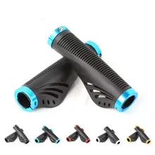 Dead Fly Bicycle Handlebar Rubber Cover Bicycle Grips Mountain Bike Handlebar Aluminum Alloy Bilateral Locking Handle Cover