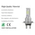 Muxall LED CSP Mini H7 Светодиодные Лампы Для автомобилей Фары Лампы H4 led H8 H11 H6 Противотуманные Фары HB3 9005 HB4 Ice Blue 8000K 3000K Auto 12V