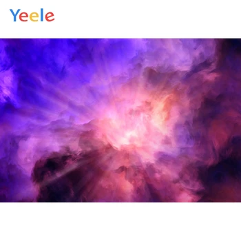

Yeele Sky Scenic Photography Backdrops Gradient Color Purple Clouds Sunshine Photographic Studio Photo Background Birthday Decor