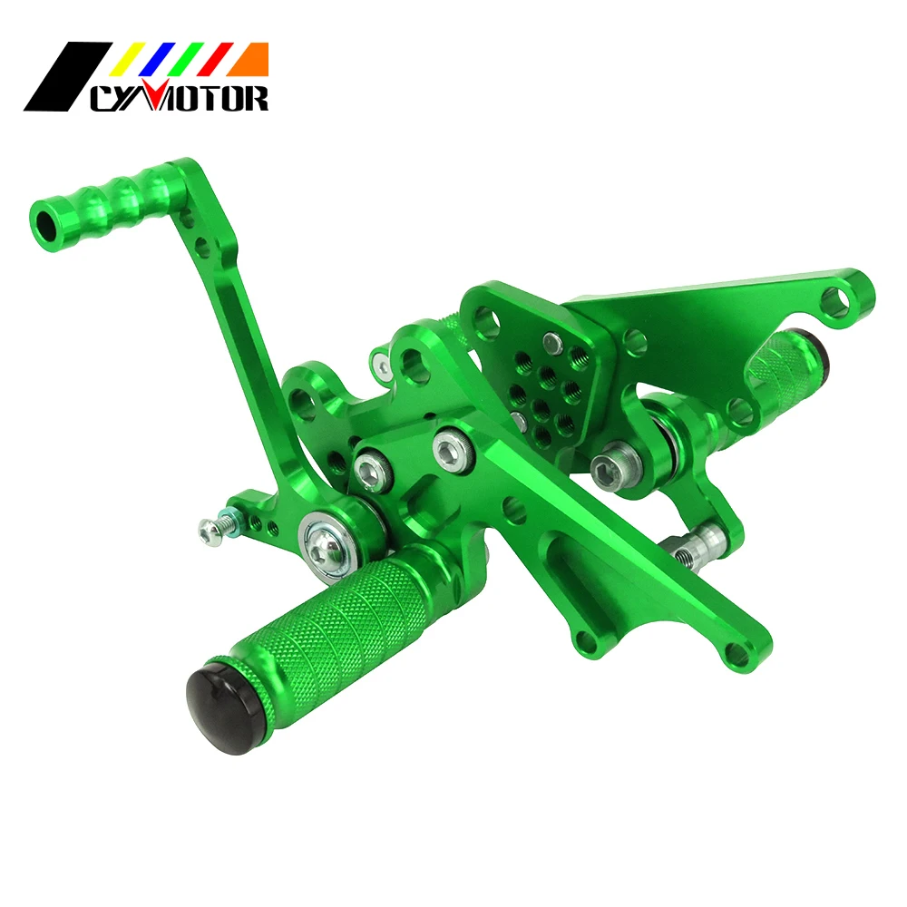 Мотоцикл с ЧПУ Регулируемые подножки для KAWASAKI ZX14R ZX 14R ZX-14R ZZR1400 2006 2007 2008 2009 2010 2011 06 07 08-11