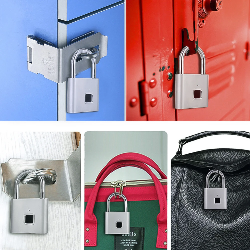 Перезаряжаемый от USB умный безключевой флюгер IP65 домашний Противоугонный