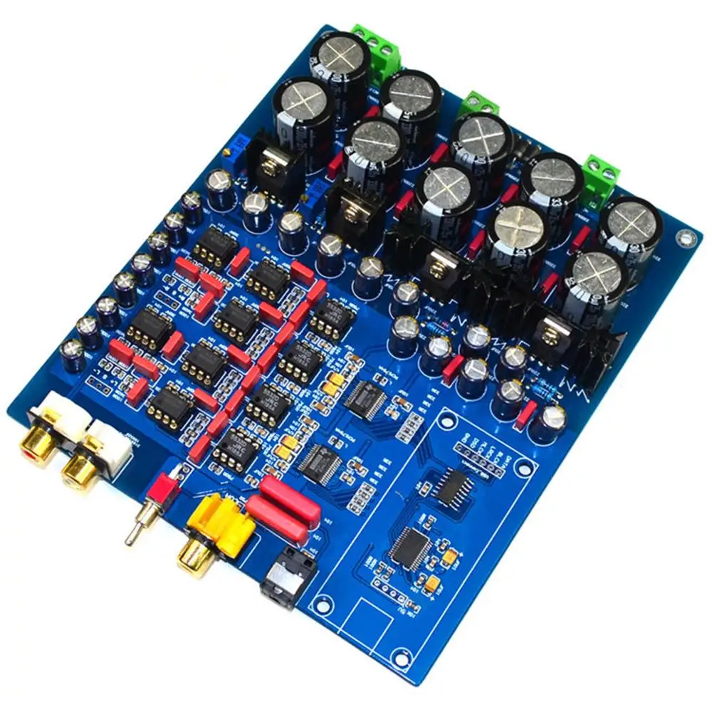 Dual Chip PCM1794+AK4113 PCM1794 AK4113VF JRC5532 NE5534 DAC Decoder Board (Support Fiber Coax USB Input