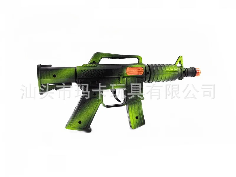 

Inertia Flint Gun Children Model Submachine Gun Toy Stall Hot Selling Toy Flint Gun Plastic Pistol