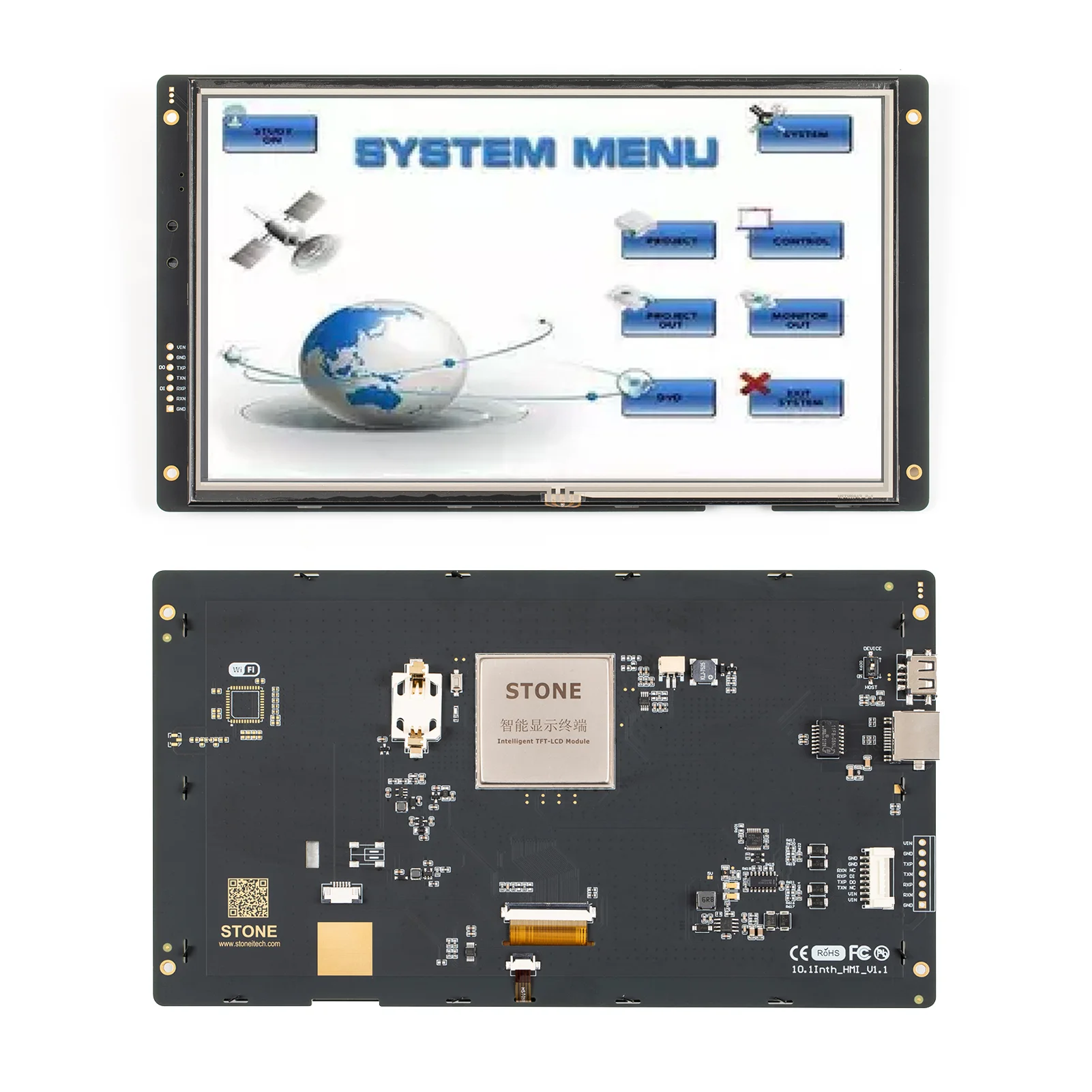 tft display gif display quotation