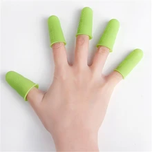 Протектор для пальцев силиконовый рукав для защиты пальцев от ожогов и порезов теплоизоляция противоскользящая кухонная необходимость