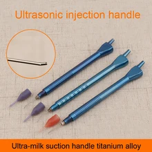Титановая ультра микроэмульсионная всасывающая ручка uitrasonic