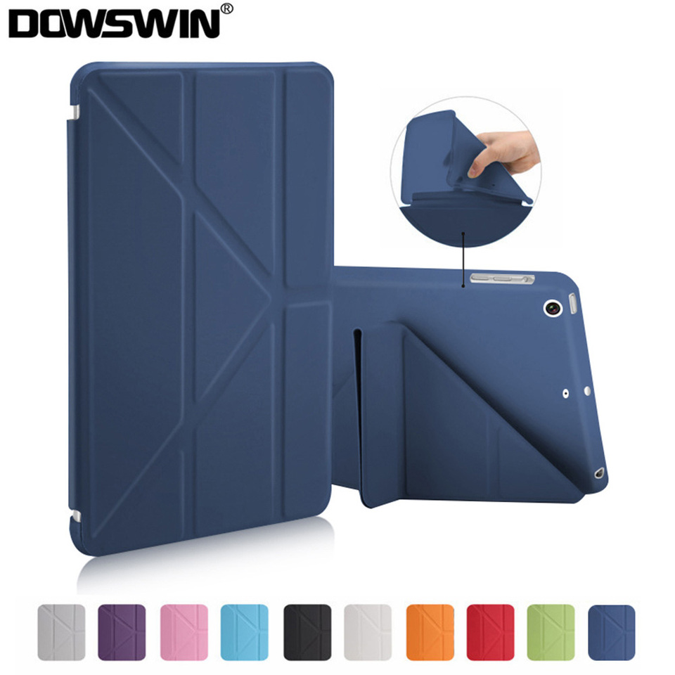 For iPad Mini 1 2 3 4 5 7.9 inch Case Ultra Thin PU Leather Stand Funda For iPad Mini 1/ 2/3 Case Auto Sleep/Wake Smart Cover