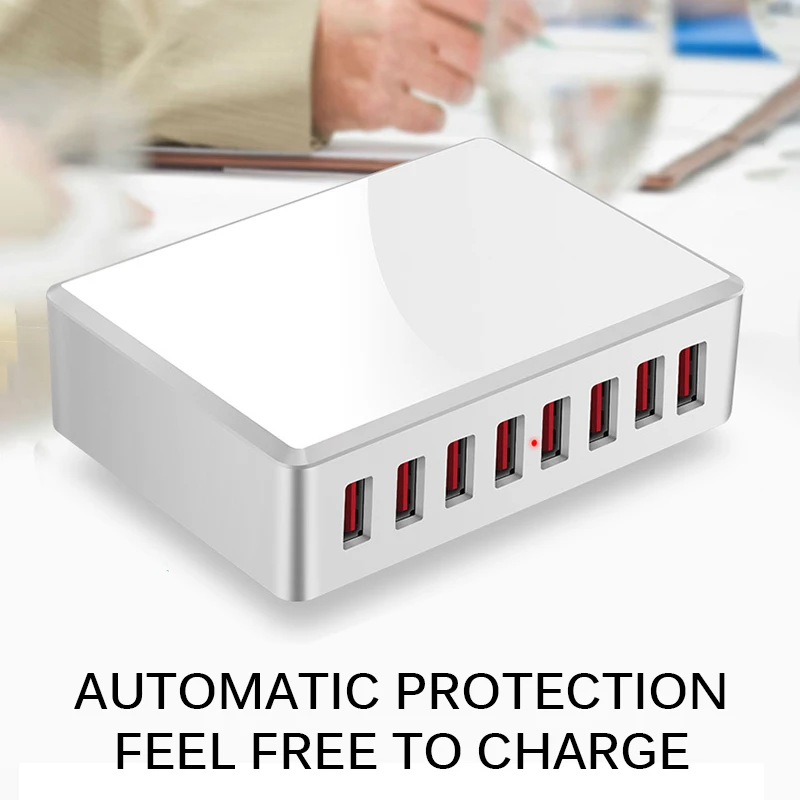 Зарядное устройство для смартфона 8 портов usb зарядное путешествий походная
