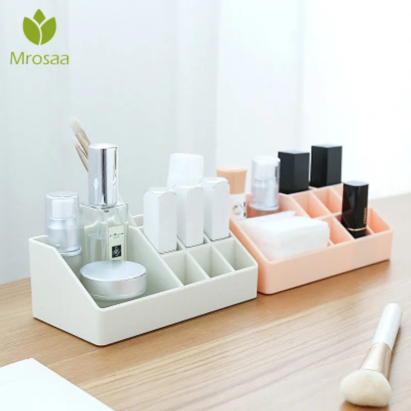 

9 Grids Makeup Storage Box Dressing Table Skin Care Storage Rack Cosmetic Storage Box Home Desktop Sundries Organizer Container
