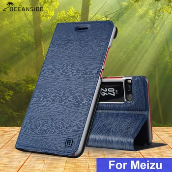 

For Meizu Pro 7 Plus PU flip leather case On Meilan Pro7 7+ Pro7 plus flip cover luxury card Fundas Slot Stand Case