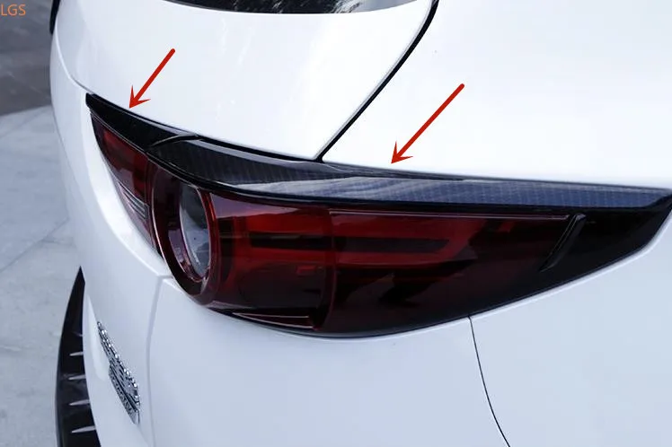 

Высококачественная хромированная задняя фара из АБС-пластика для Mazda CX-5 2017-2020, декоративная полоса для защиты от царапин, автомобильные аксессуары