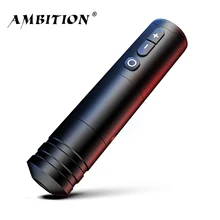 

Ambition Ninja Wireless Tattoo Pen Machine Powerful Coreless DC Motor Fast Charging 2400 mAh Lithium Battery for Artist Body