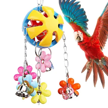 

Bird Swing Toys Parrot Cage Toys Bird Chewing Toys Parrot Cage Shredder Toy Foraging Hanging Toy