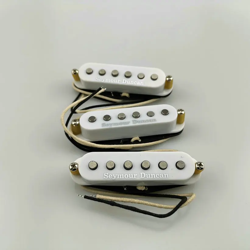 Звукосниматели для гитары SSL1 Alnico5 винтажный пикап с одной катушкой Strat белый |