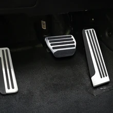 Для Nissan, Infiniti Q50 Q60 Q70 QX50 педаль из нержавеющей стали, комплект крышки, автомобильная подпорка, модифицированный комплект, подставка для ног, не скользящая газовая накладка
