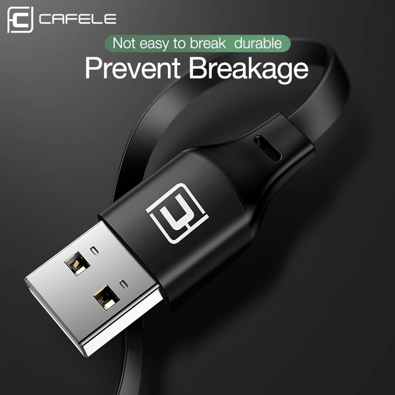 Cafele 3 в 1 Выдвижной USB кабель для iPhone 7 X Xs Lightning Кабель Micro usb type C зарядный кабель для samsung S9 мобильный телефон