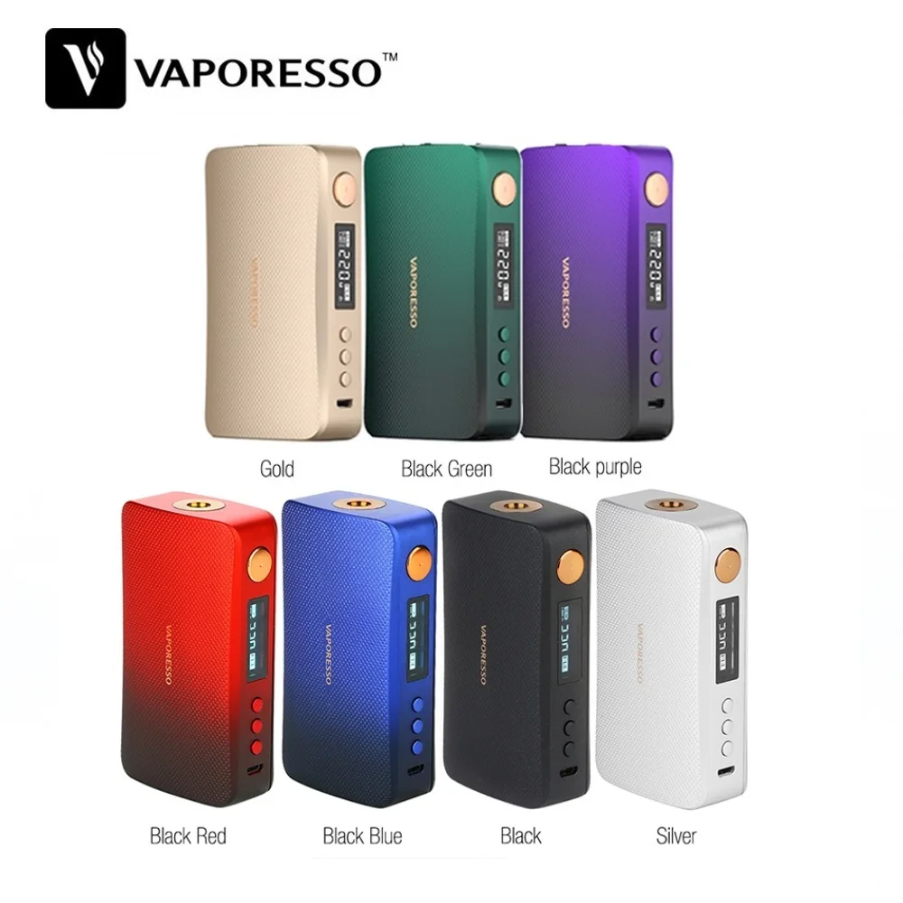 Оригинальный бокс-мод Vaporesso GEN 220 Вт электронная сигарета вейп подходит для