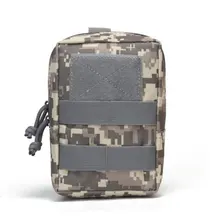 

Multifunctional 1000D Outdoor Military Tactical Waist Bag EDC Molle Tool Zipper Waist Pack Accessory Durable Belt Pouch